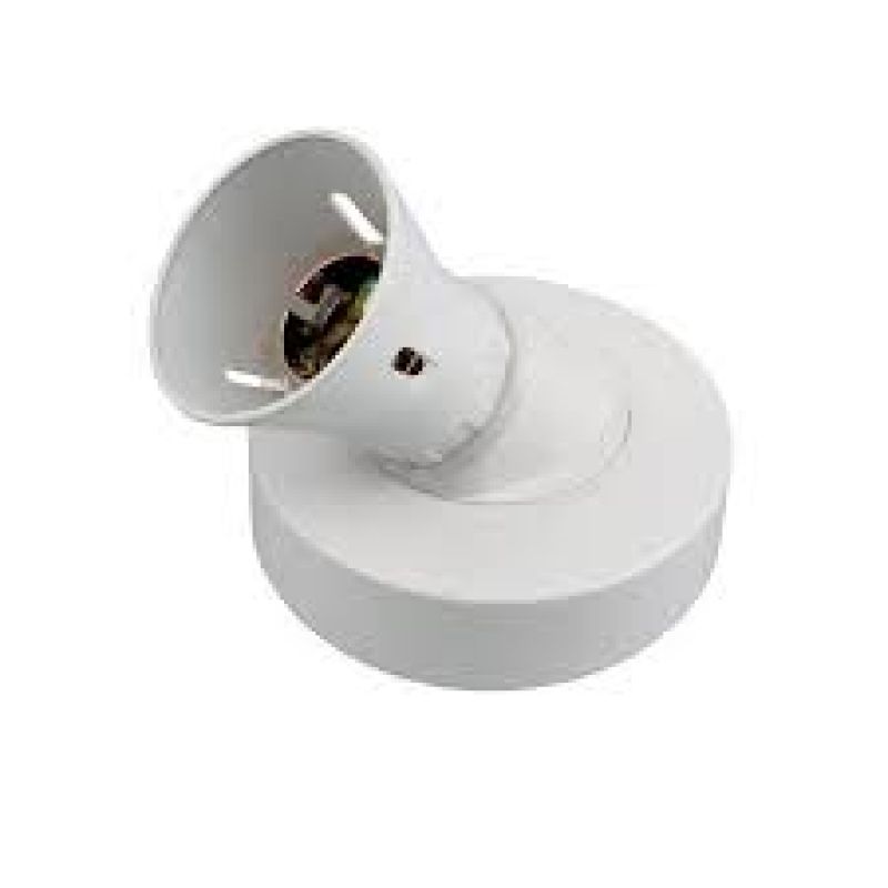 ANGLE BATTERN LAMPHOLDER - SCREW  (E27)