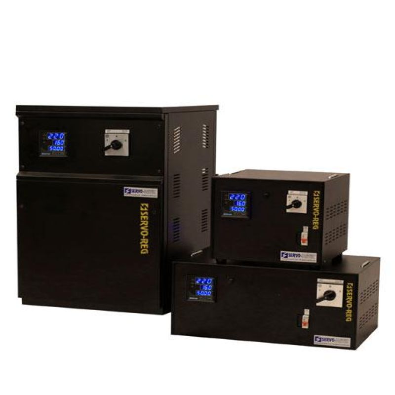 100KVA THREE PHASE SERVO REG VOLTAGE REGULATOR